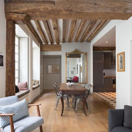 Charming Appartment In Le Marais Paris Exterior foto